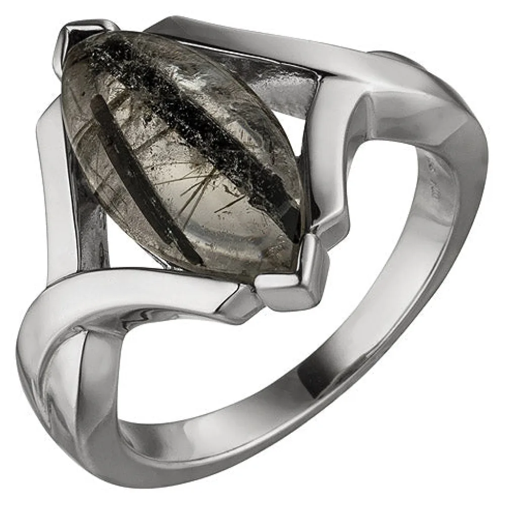 Damen Ring 925 Sterling Silber 1 Turmalinquarz-50