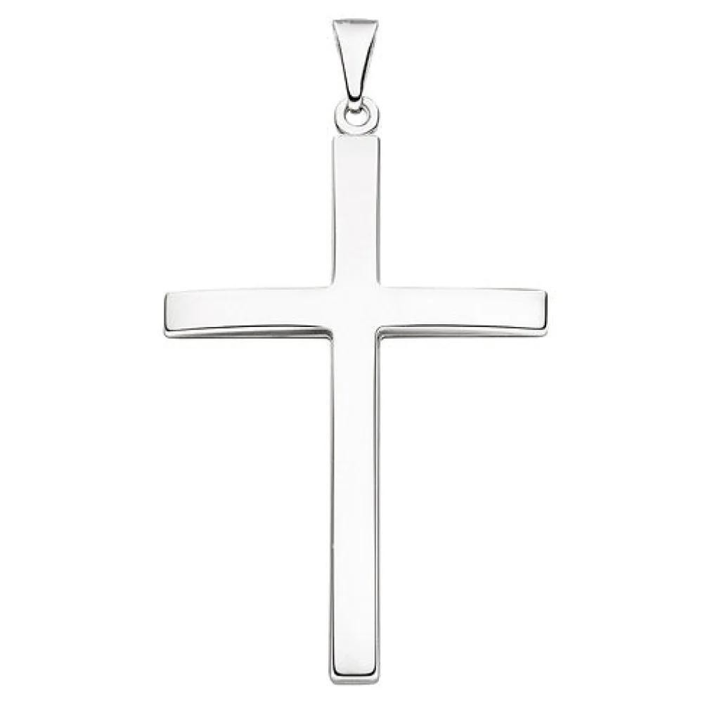 Anhänger Kreuz schmal 925 Silber Kreuzanhänger Silberanhänger Silberkreuz