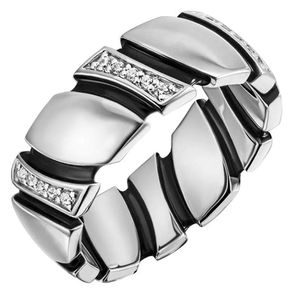 Damen Ring 925 Sterling Silber 30 Zirkonia Silberring-54