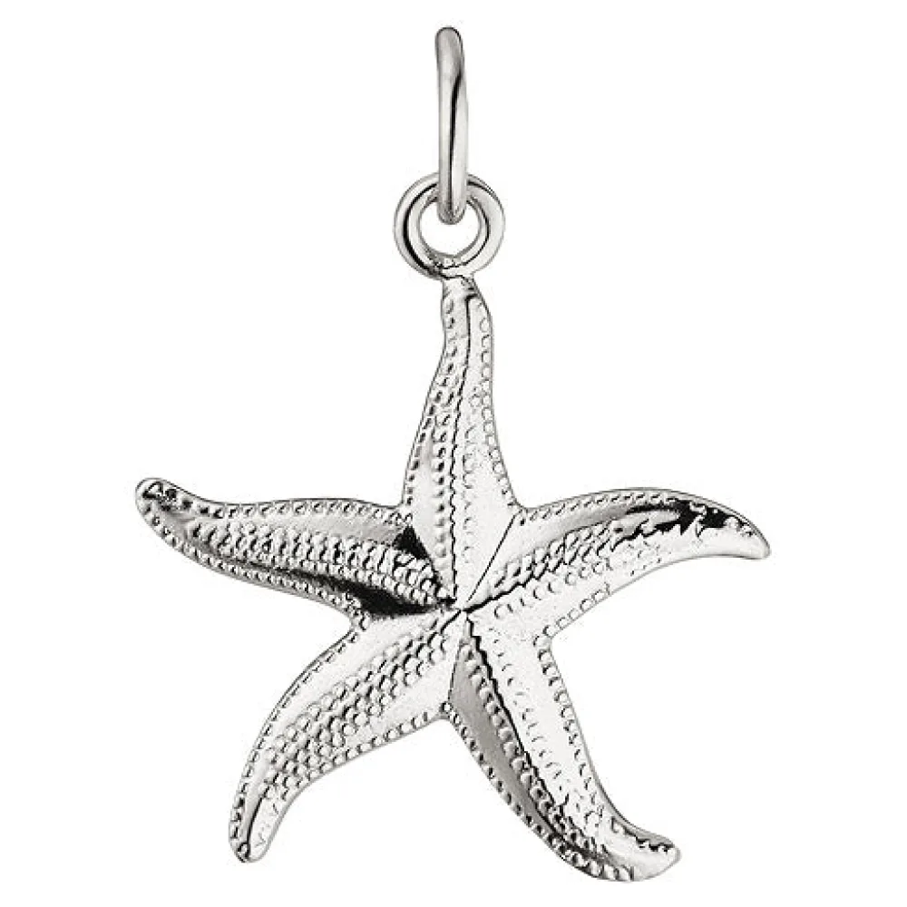 Anhänger Seestern 925 Sterling Silber Silberanhänger