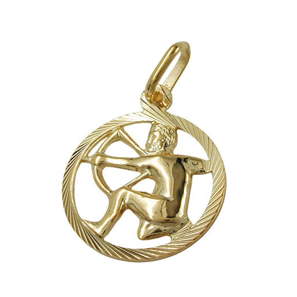 Anhänger Sternzeichen Schütze Gold 375
