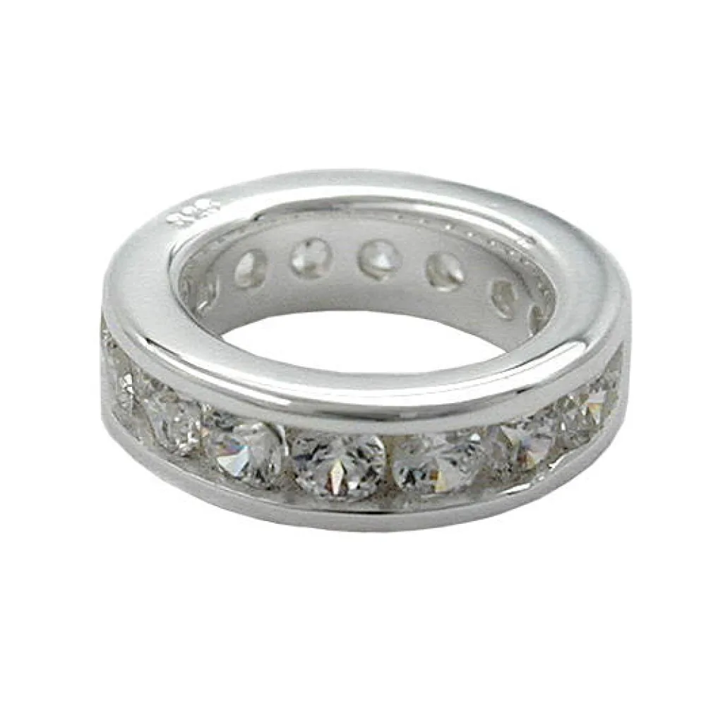 Anhänger Taufring mit Zirkonia Silber 925