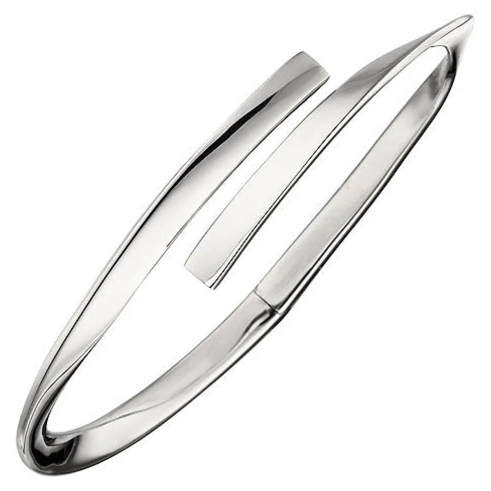 Armreif Armband oval 925 Sterling Silber Silberarmband Silberarmreif