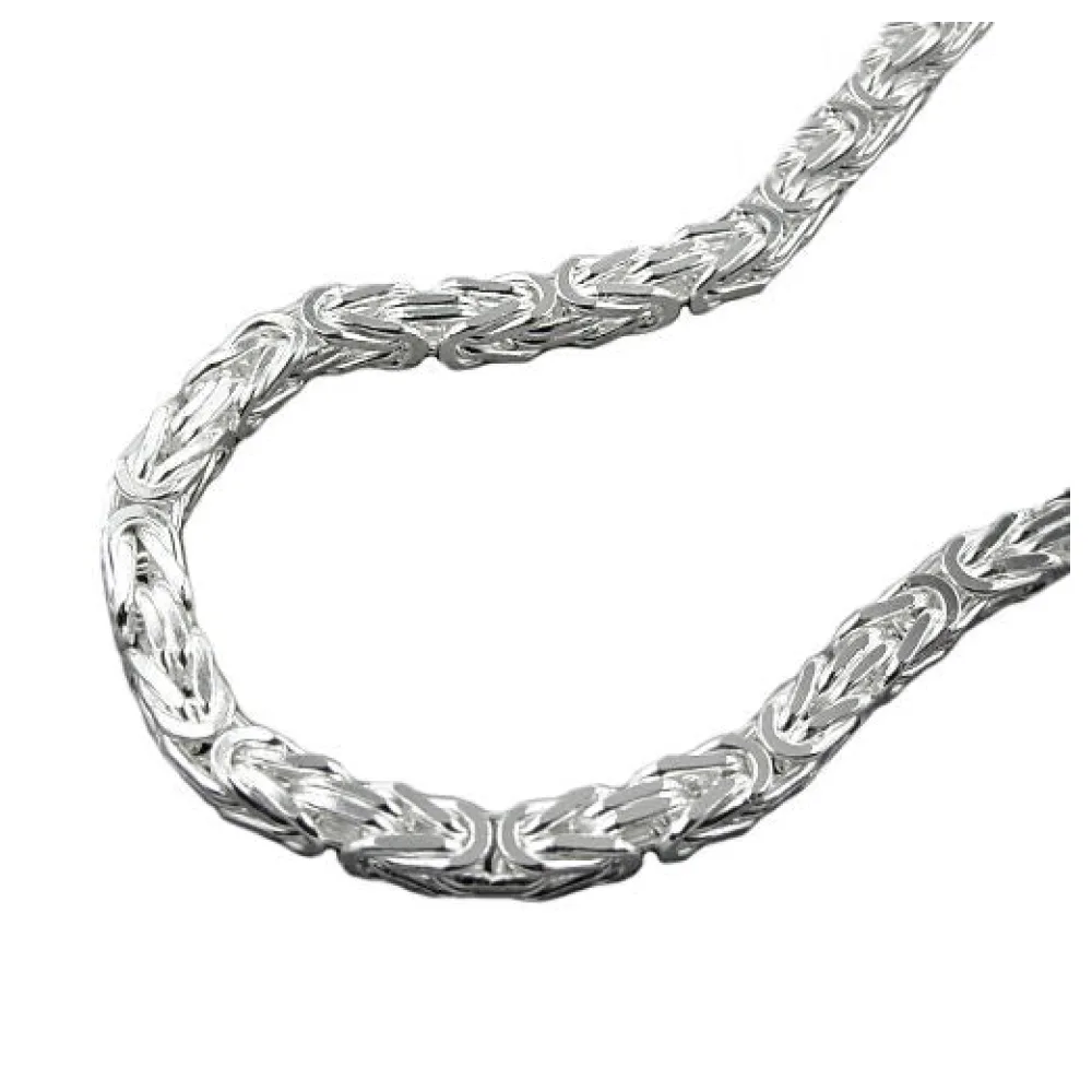 Kette 3mm Königskette Silber 925-45
