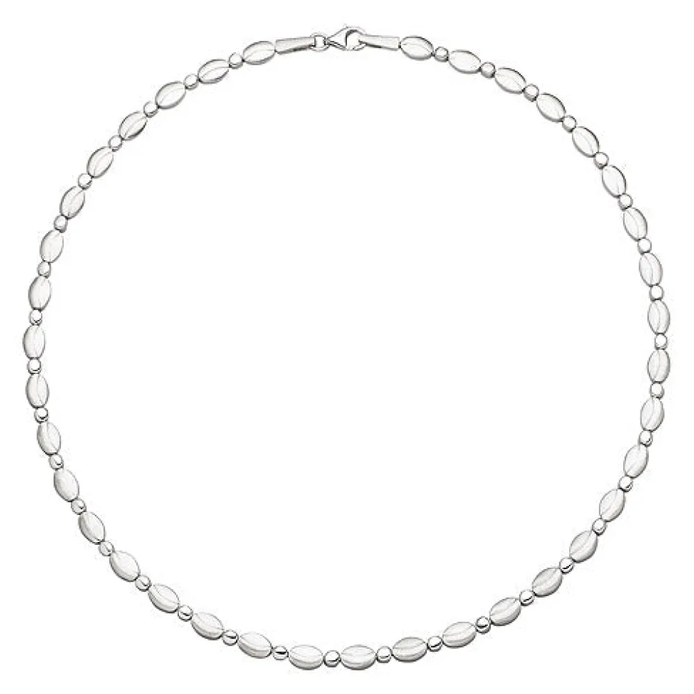 Collier Halskette 925 Sterling Silber 45 cm Kette Silberkette