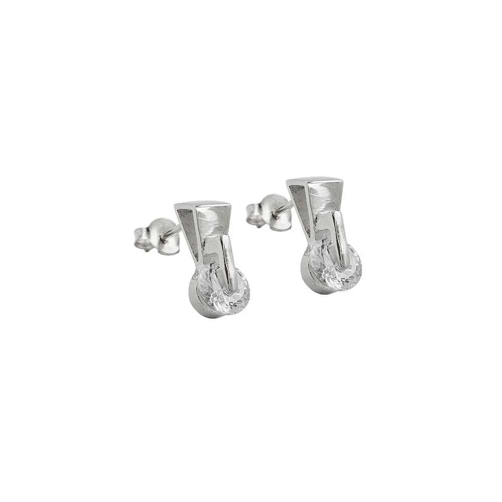 Ohrstecker mit Zirkonia Zirkonia 925