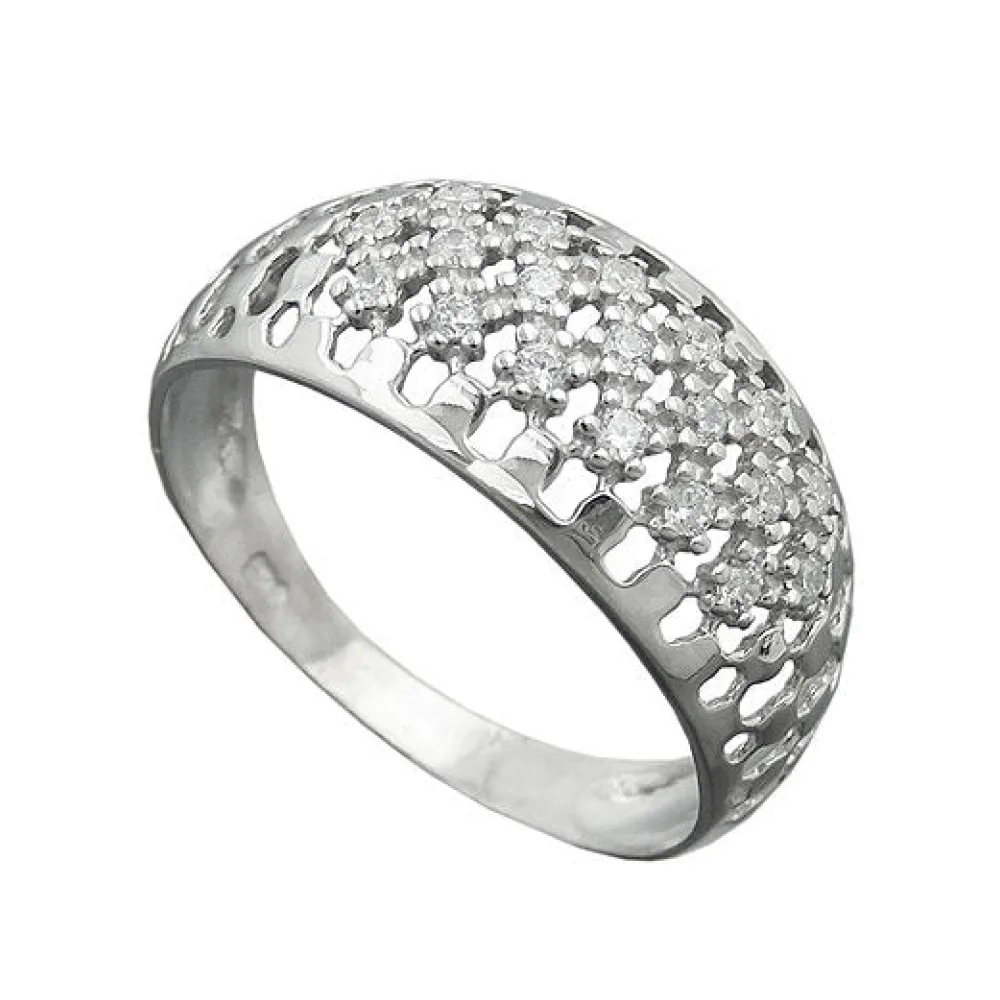 Ring mit Zirkonia Silber 925-57