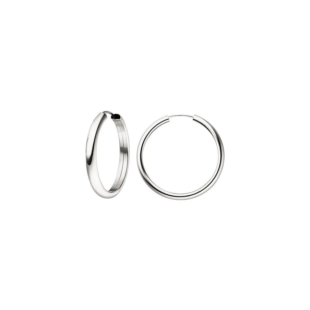 Creolen 925 Sterling Silber Ohrringe Silberohrringe