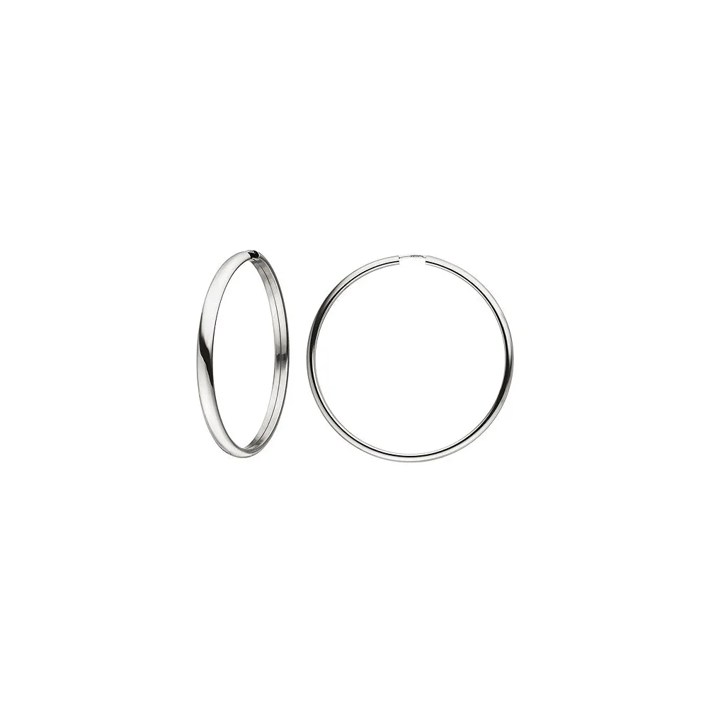 Creolen 925 Sterling Silber Ohrringe Silberohrringe