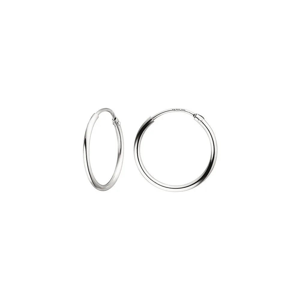 Creolen 925 Sterling Silber Ohrringe Silberohrringe