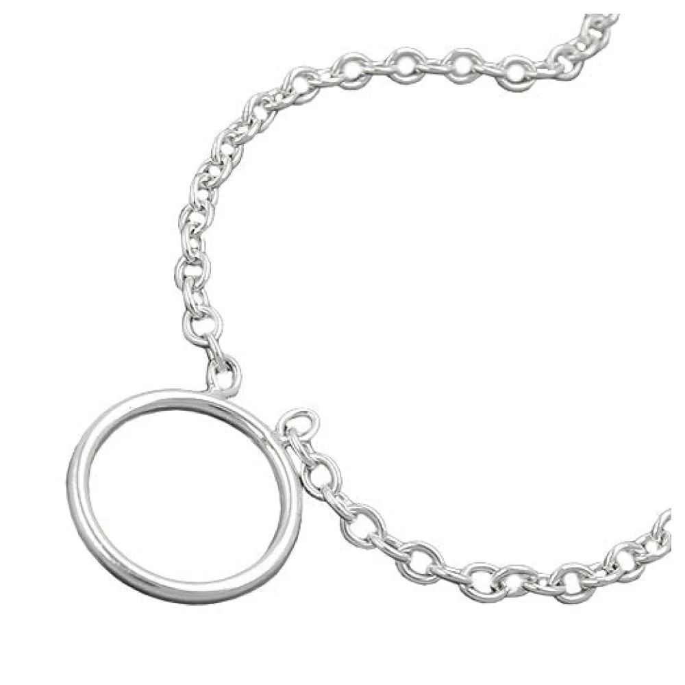 Kette Anker Charmeinhänger Silber 925-38