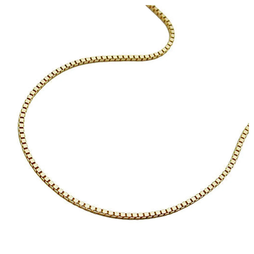 Kette 38cm Venezianer-Kette Gold 375-38