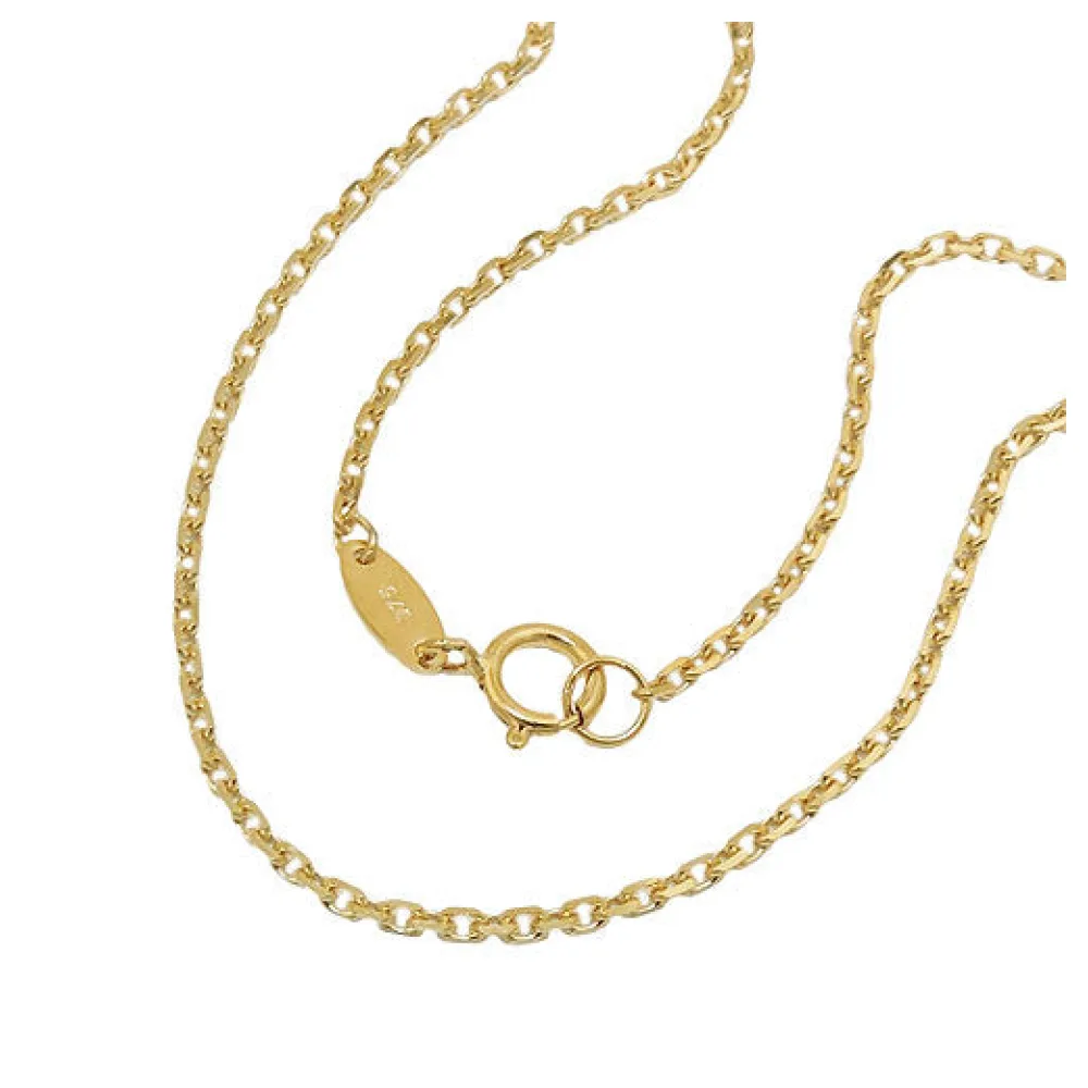 Kette Ankerkette 45cm Gold 375-45
