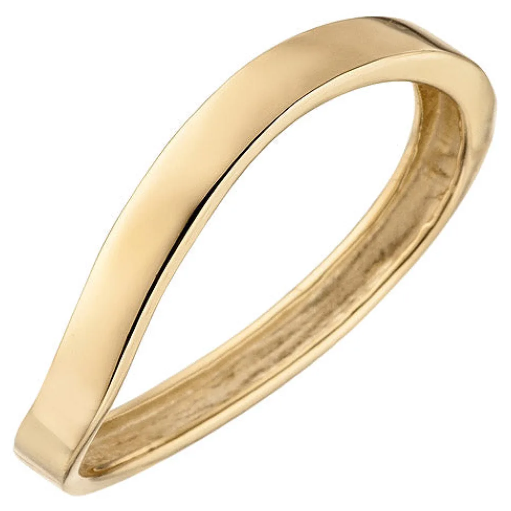 Damen Ring 375 Gold Gelbgold Goldring-54