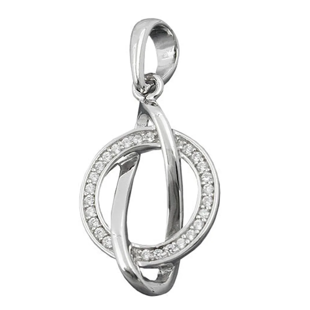 Anhänger mit Zirkonia Silber 925