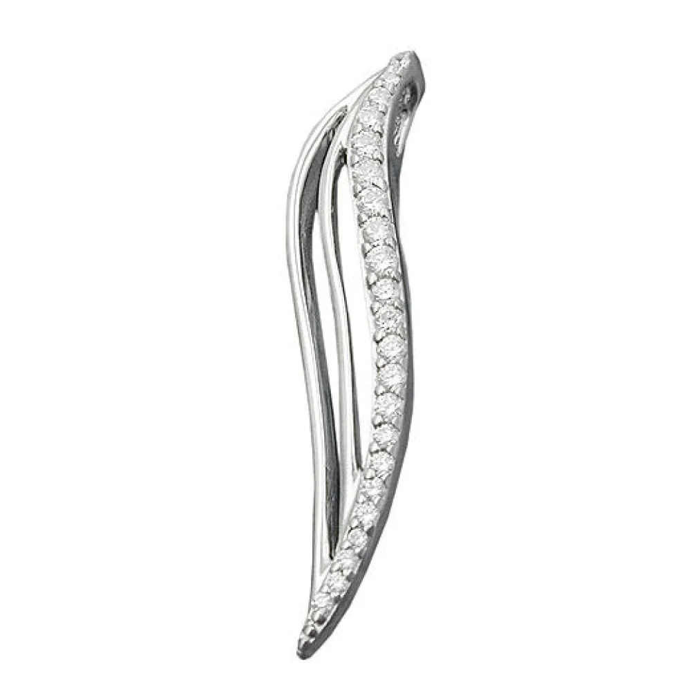 Anhänger mit Zirkonia Silber 925