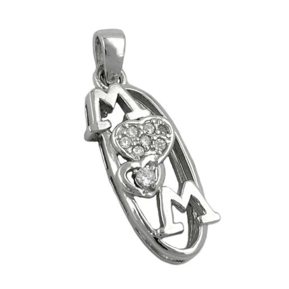 Anhänger MOM Zirkonia Silber 925