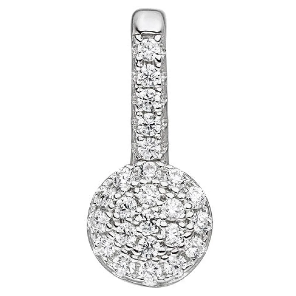 Anhänger 925 Sterling Silber mit Zirkonia Silberanhänger