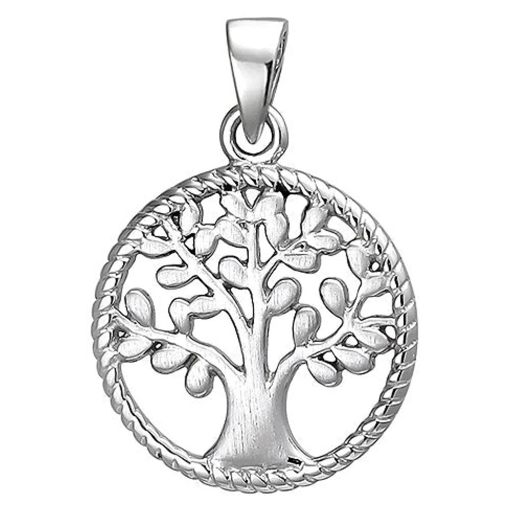 Anhänger Baum 925 Sterling Silber Silberanhänger