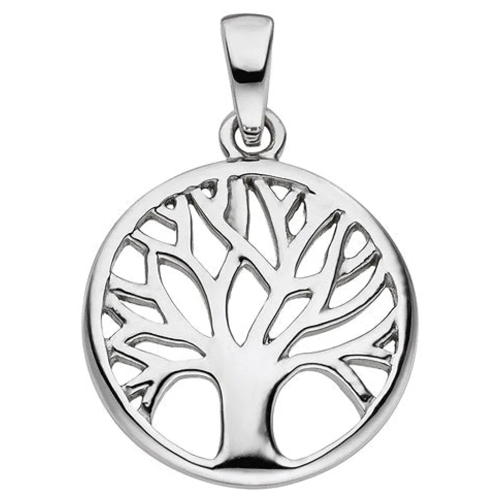 Anhänger Baum Lebensbaum 925 Sterling Silber Silberanhänger