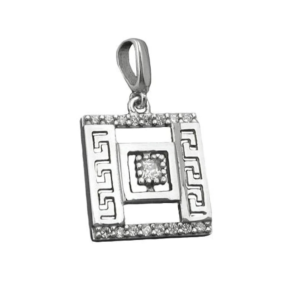Anhänger römisches Muster Silber 925