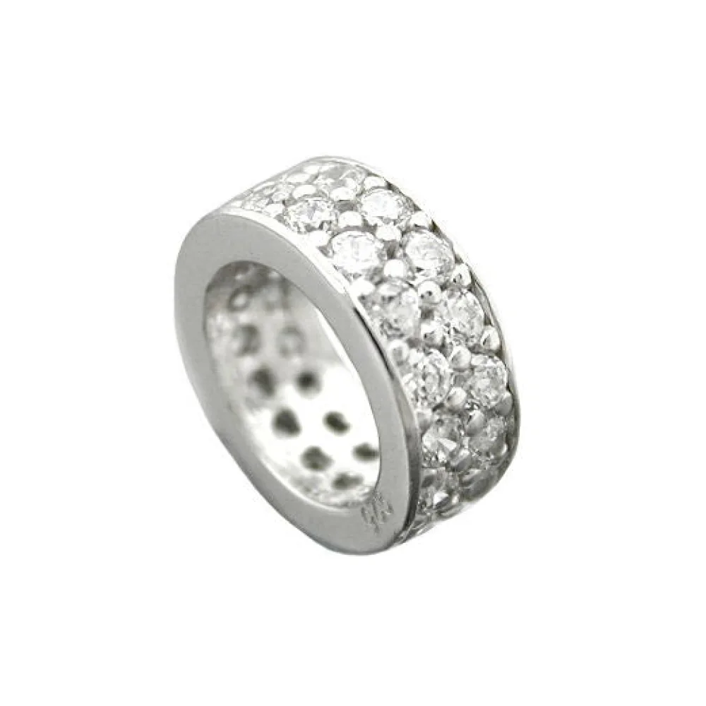 Anhänger Taufring Zirkonia Silber 925
