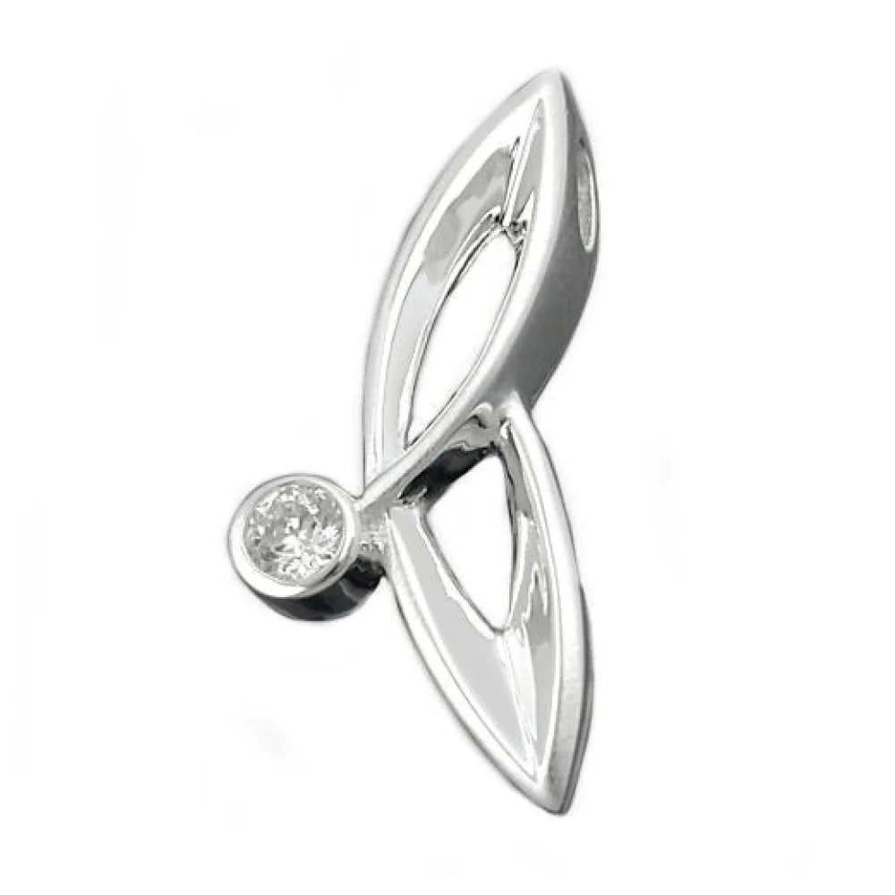 Anhänger Zirkonia Silber 925