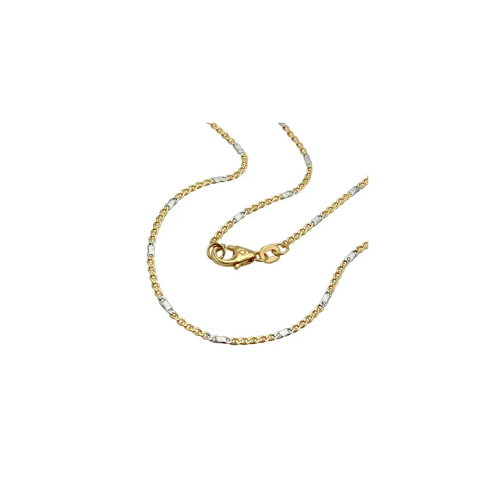 Armband 19cm Stegpanzer Gold 585