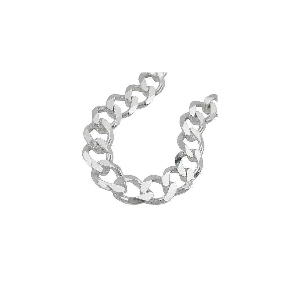 Armband Weitpanzer 21cm Silber 925