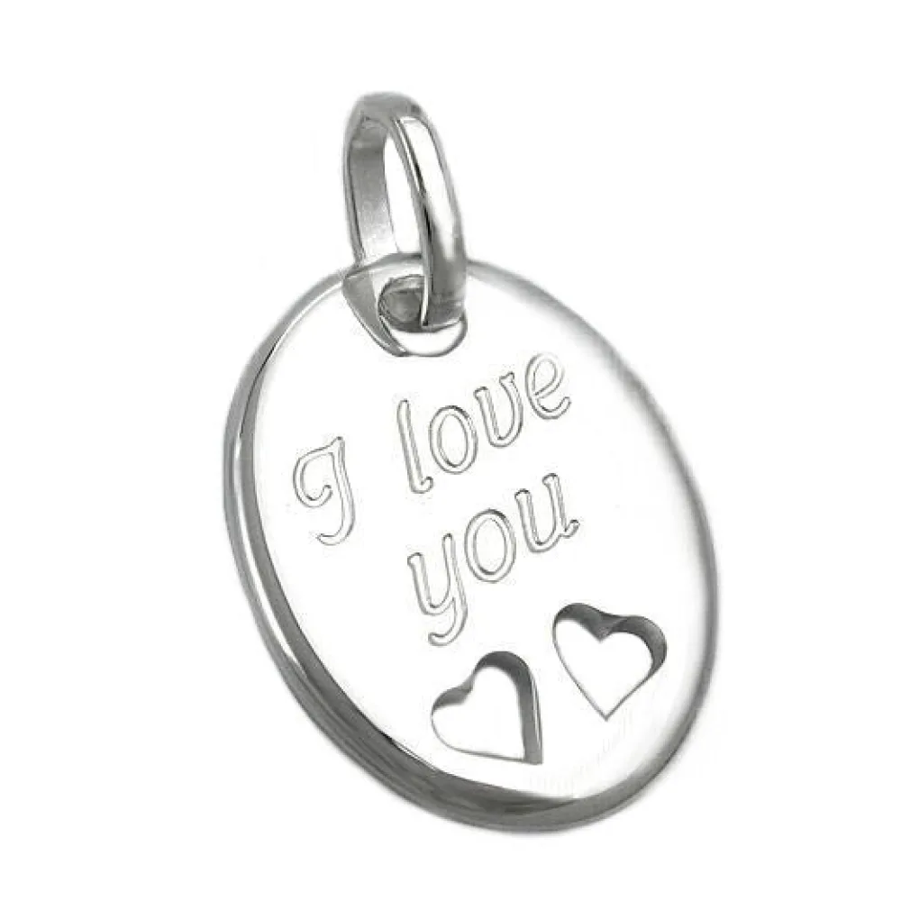 Anhänger -I love you- Silber 925