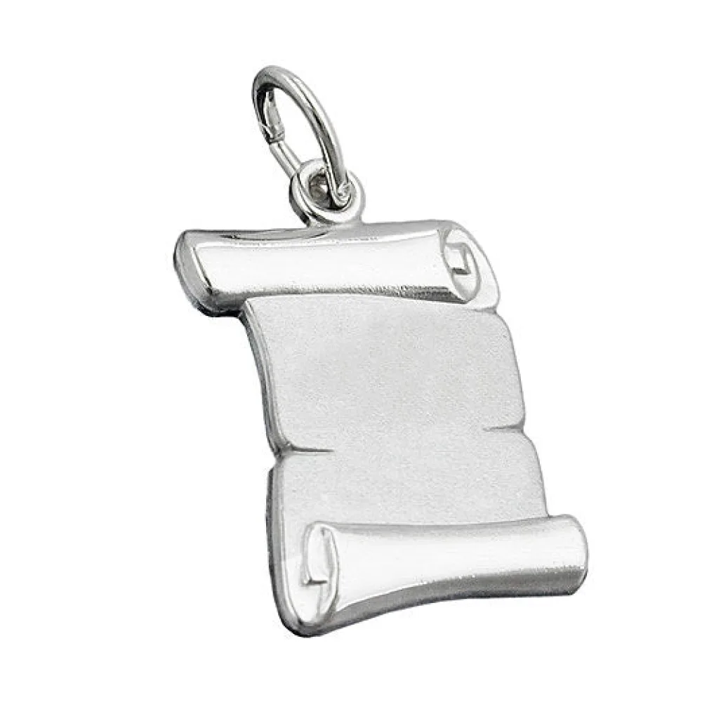 Anhänger Dokumentenrolle Silber 925