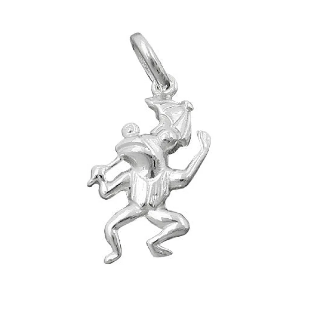 Anhänger Frosch mit Schirm 925