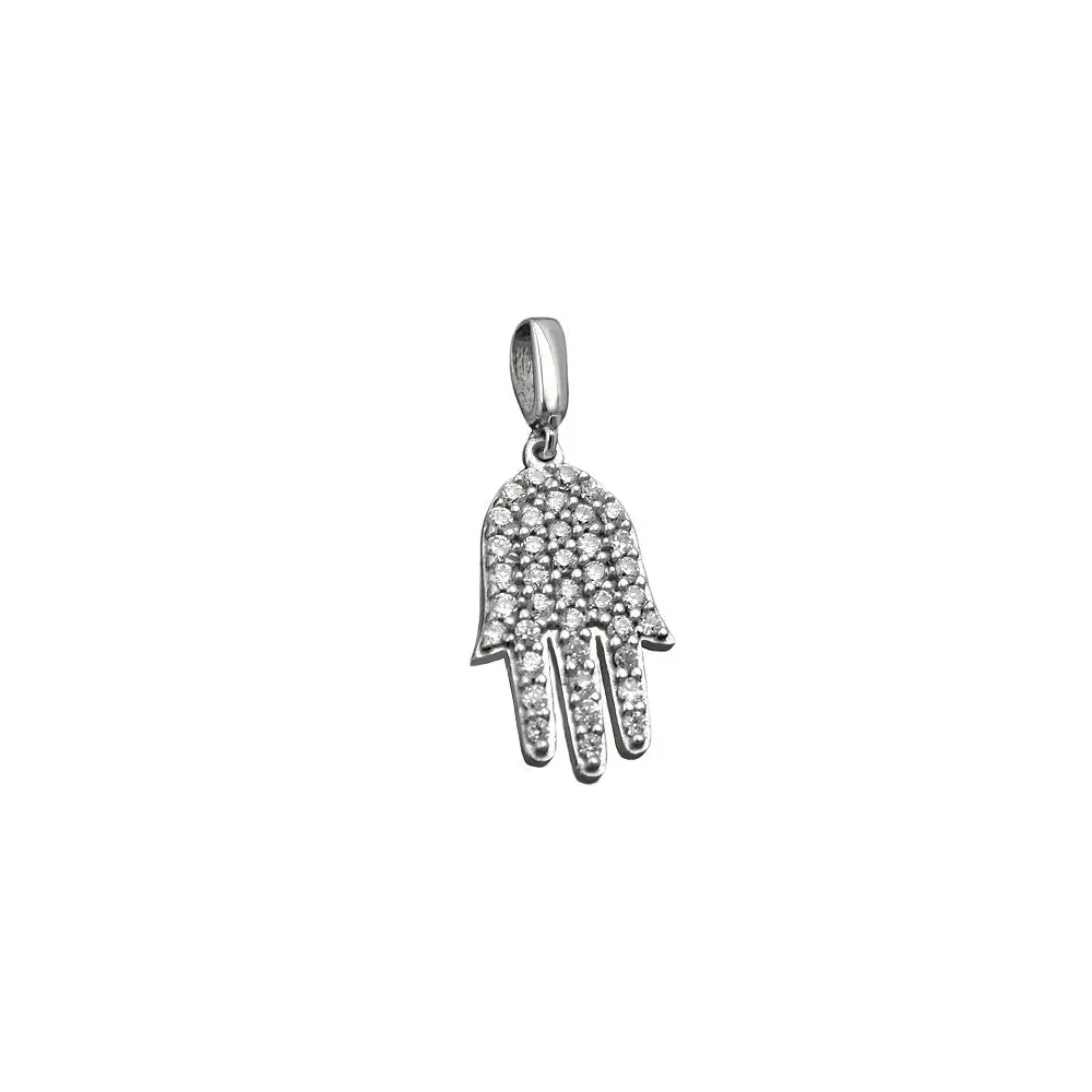 Anhänger Hand mit Zirkonia Silber 925