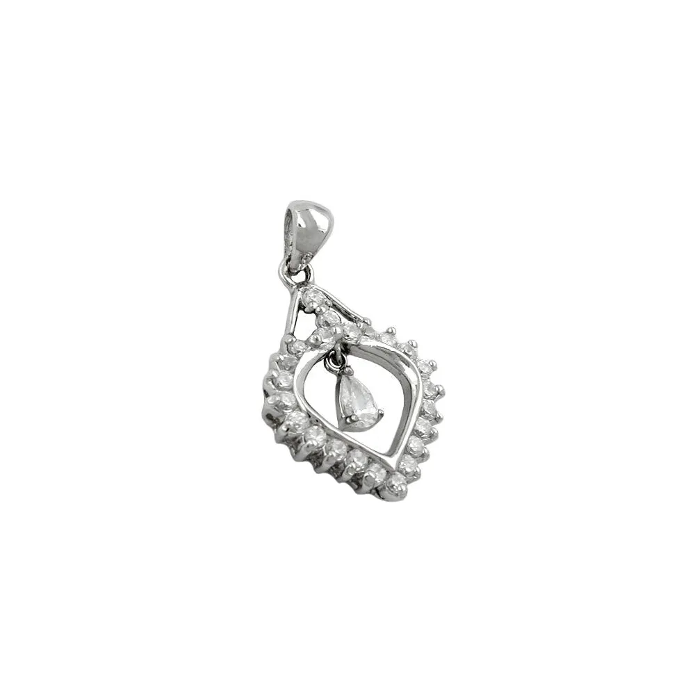 Anhänger Herz Zirkonia Silber 925