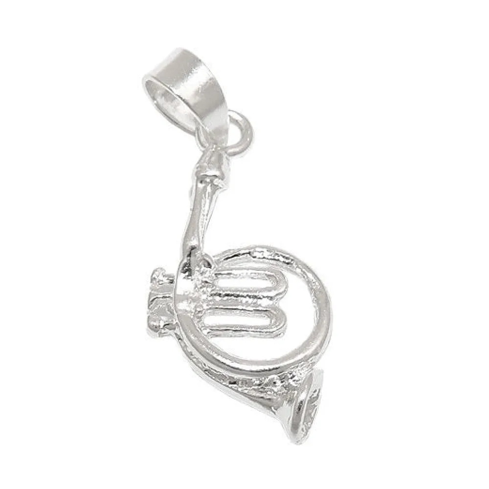 Anhänger Instrument Horn Silber 925