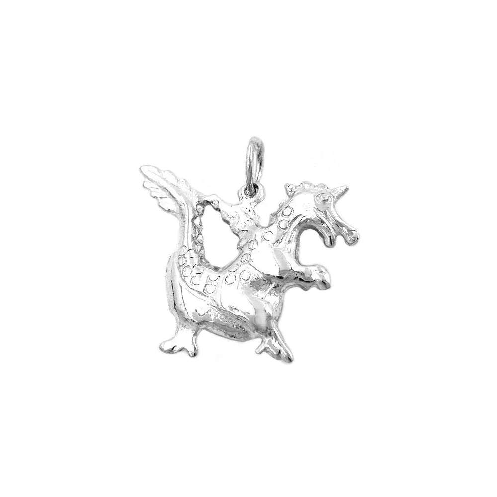 Anhänger kleiner Drache Silber 925