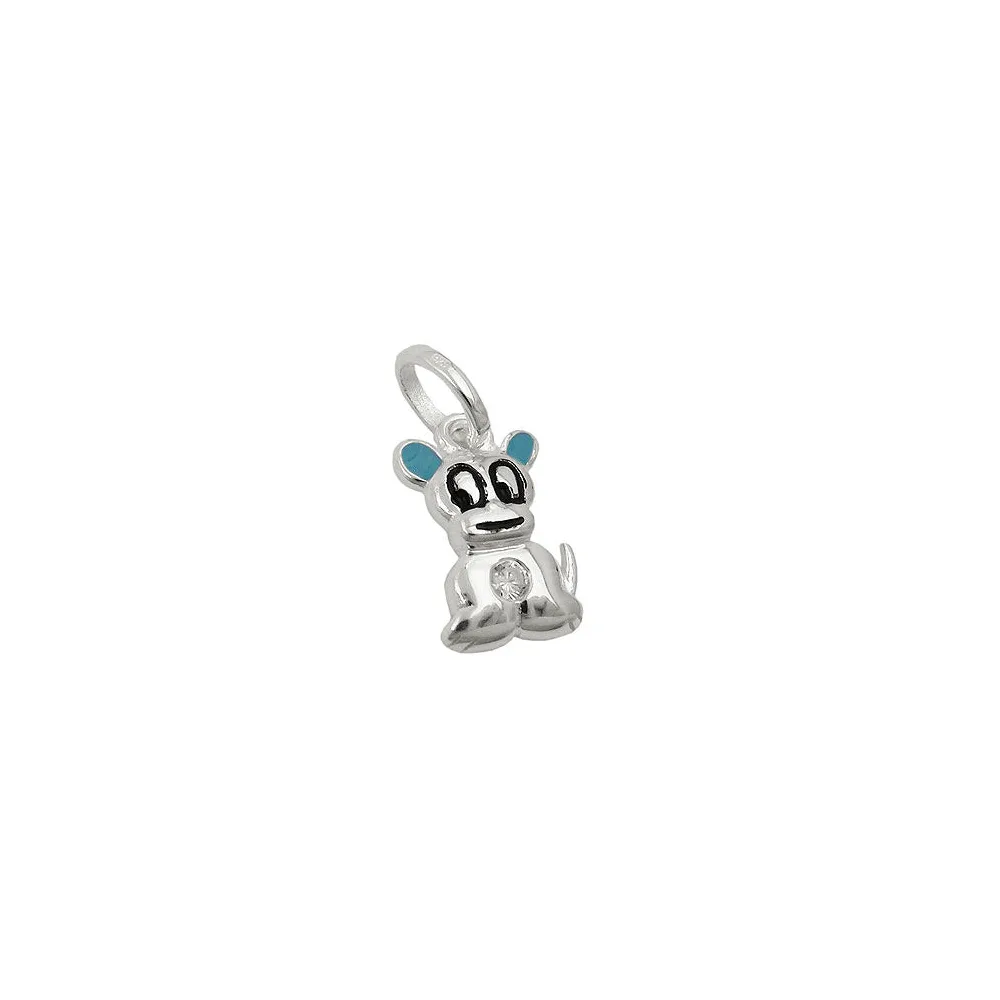 Anhänger kleiner Hund Silber 925