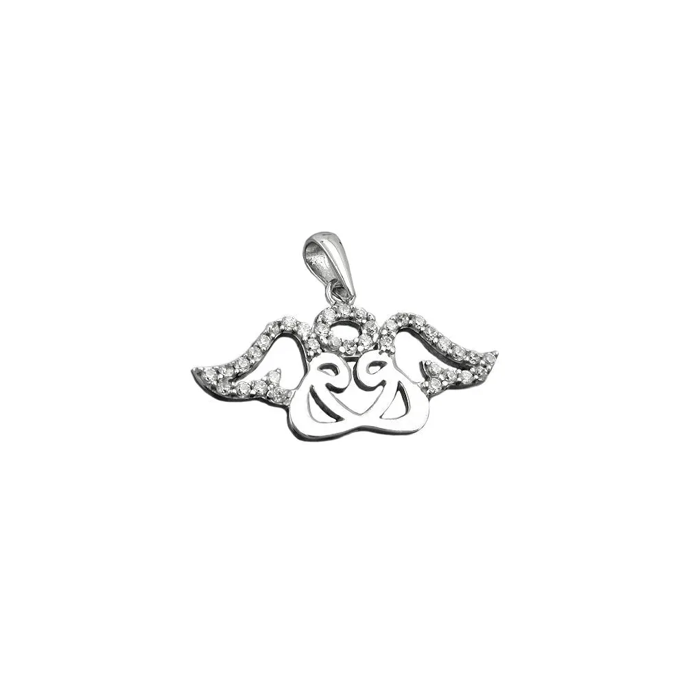 Anhänger Engel Heiligenschein Silber 925