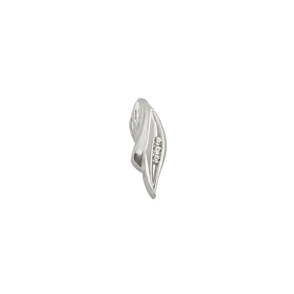 Anhänger 3x Zirkonia Silber 925