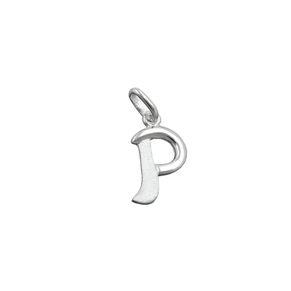 Anhänger Buchstabe P Silber 925