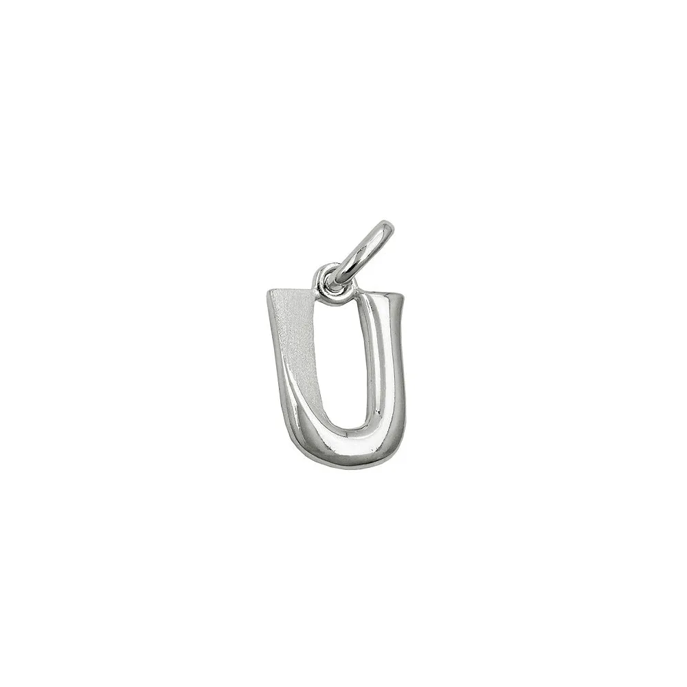 Anhänger Buchstabe U Silber 925