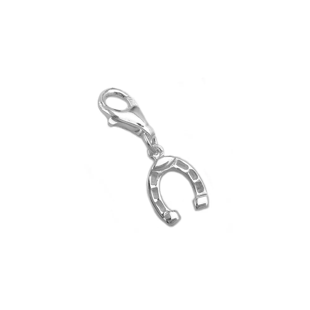 Charm Hufeisen Silber 925