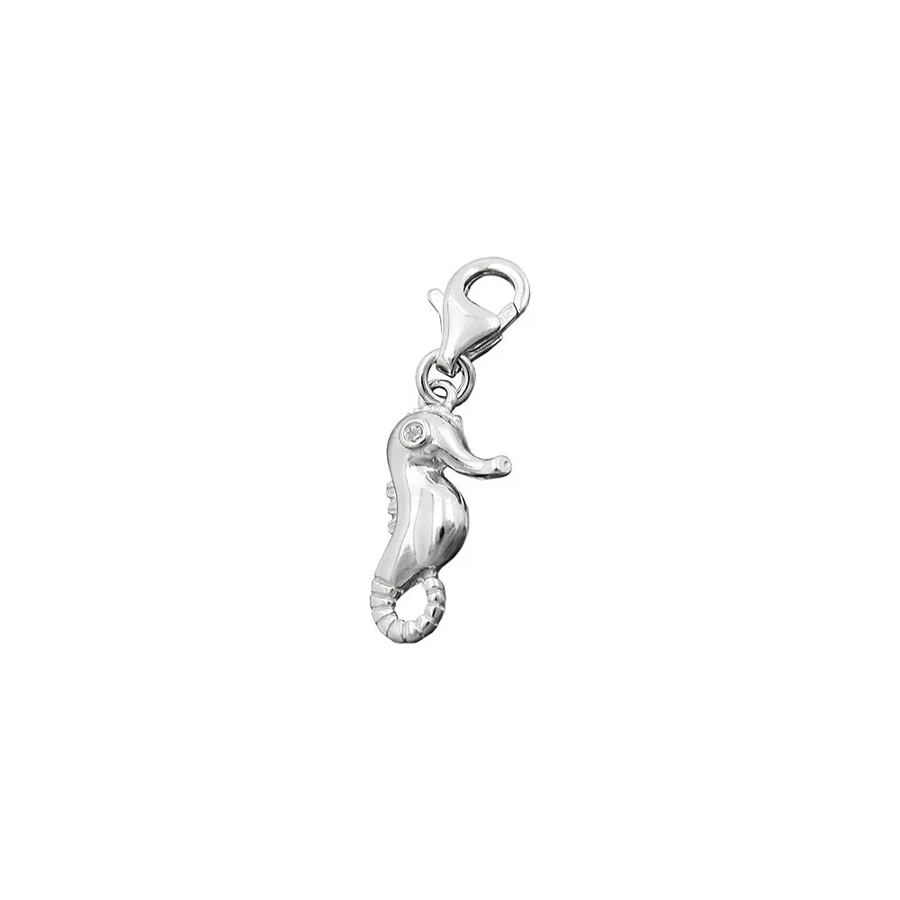Charm Seepferdchen Silber 925