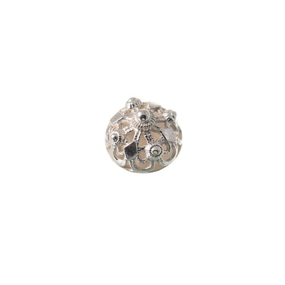 Knopf Tracht 14mm 925 Silber