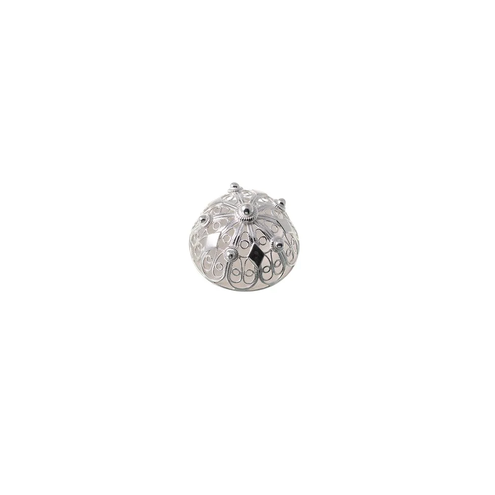 Knopf Tracht 18mm 925 Silber