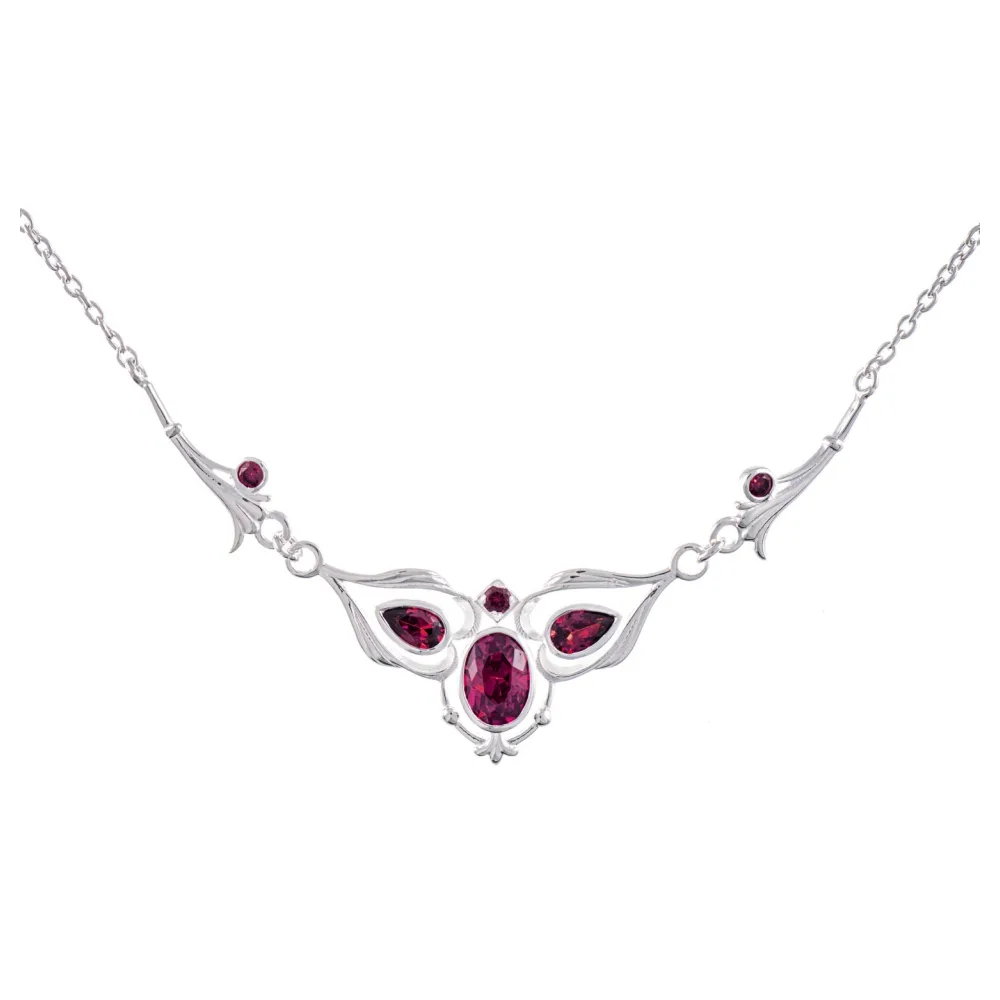 Collier 925 Silber Zirkonia beere