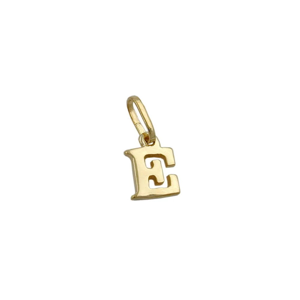 Anhänger Buchstabe E Gold 375