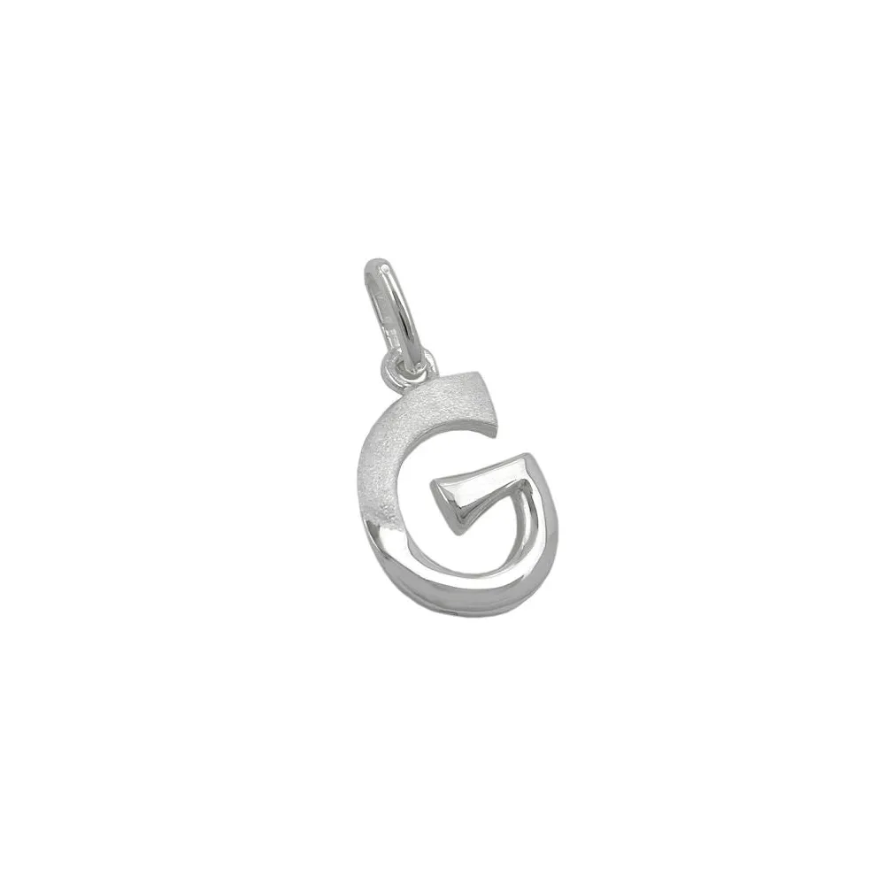 Anhänger Buchstabe G Silber 925