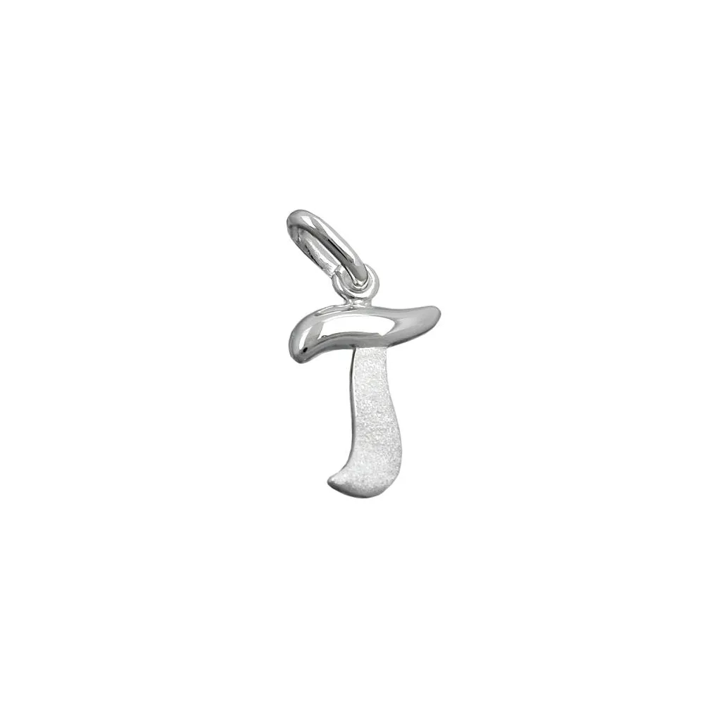 Anhänger Buchstabe T Silber 925