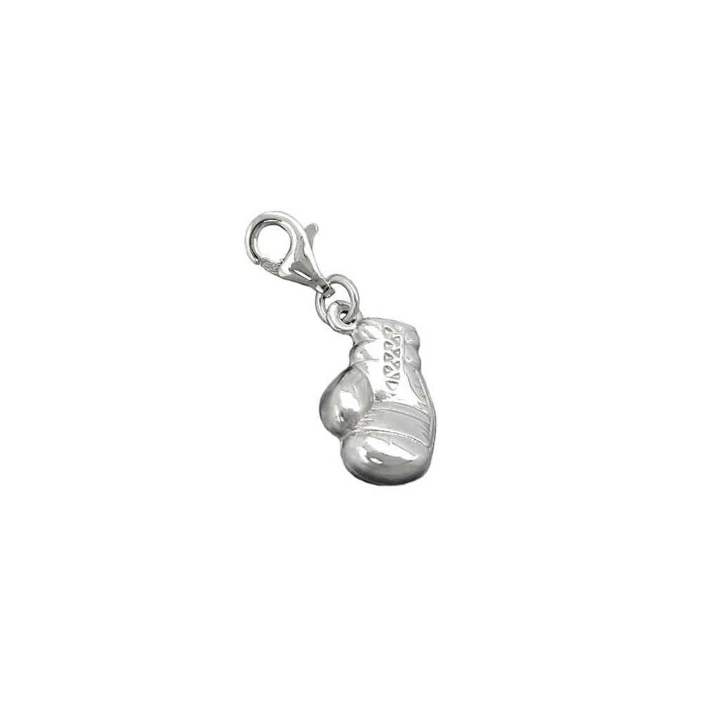 Charm Boxhandschuh Silber 925